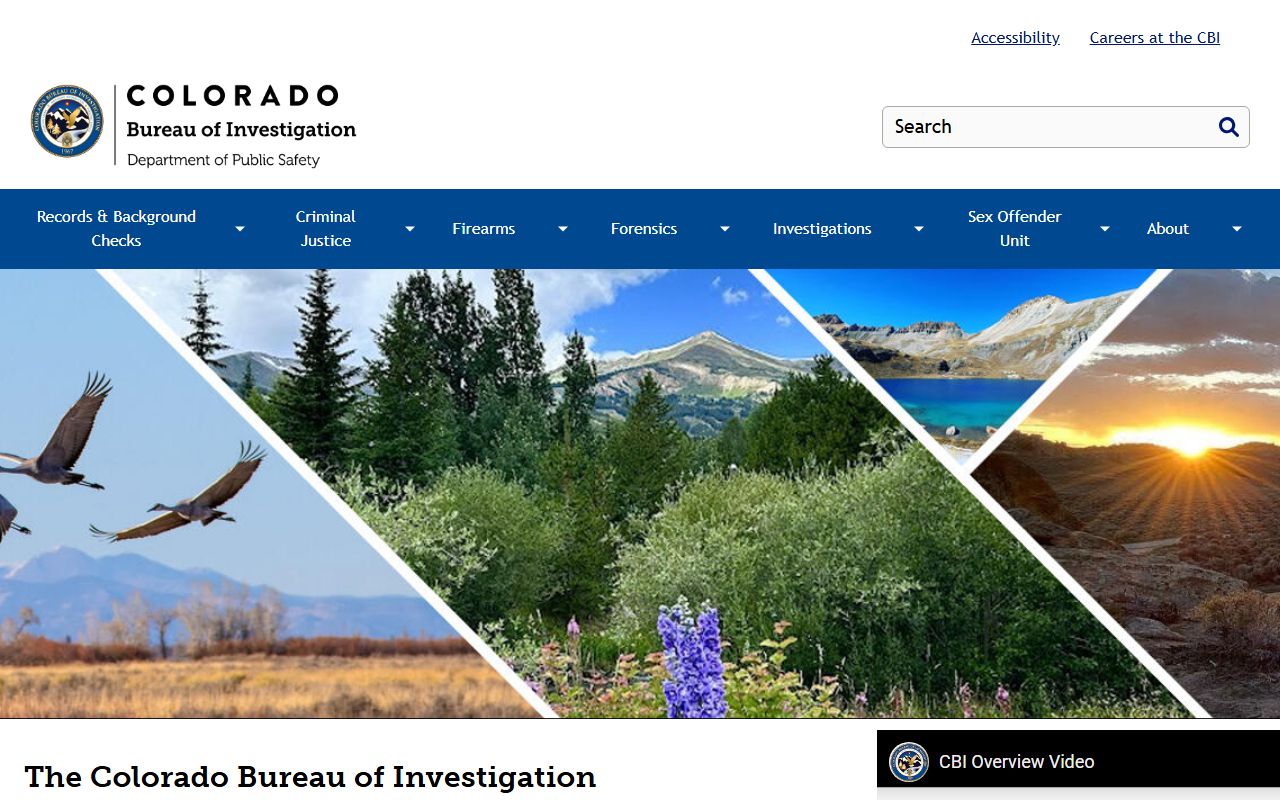 Colorado Bureau of Investigation criminal history check system